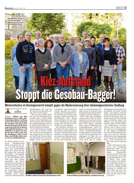 Berliner Kurier 16.10.2018