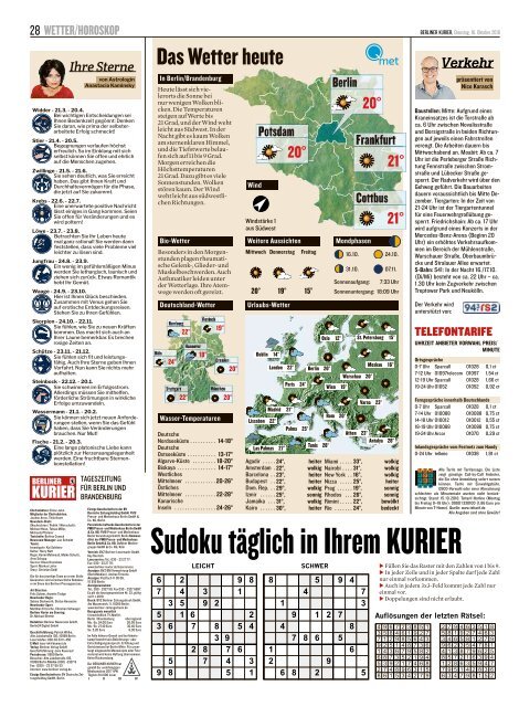 Berliner Kurier 16.10.2018