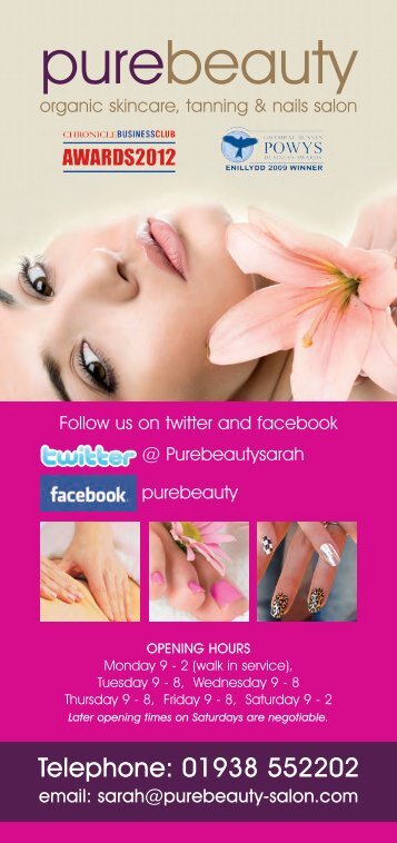 Download our latest brochure here - Pure Beauty