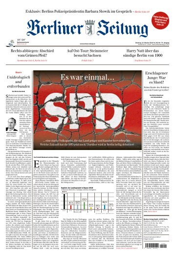 Berliner Zeitung 16.10.2018