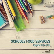 SCHOOLS FOOD SERVICES DE