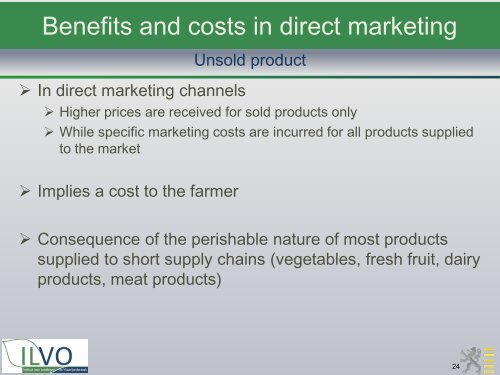 Direct marketing from producers to consumers: Economic ... - Favv