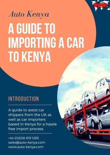 Rules and Regulation for Shipping a Car to Mombasa - Auto Kenya