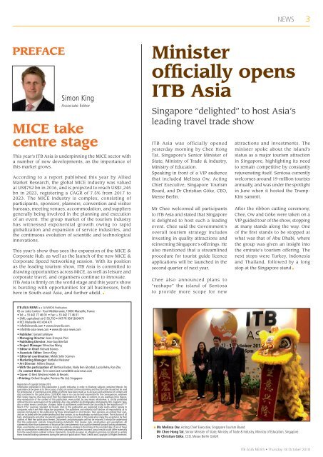 ITB Asia News 2018 - Day 2 Edition