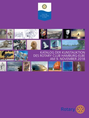 Rotary Club Hamburg-Elbe / Kunstkatalog 2018