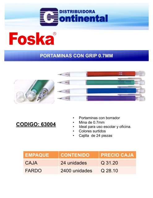 Catalogo GDC Escolar 