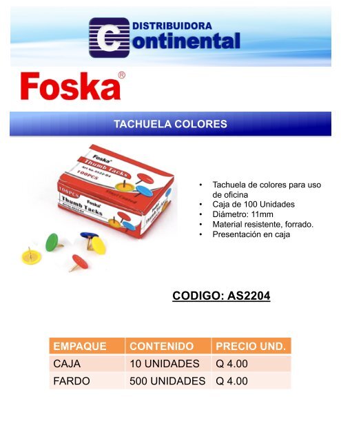 Catalogo GDC Oficina