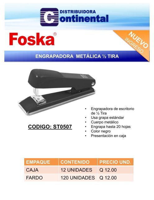 Catalogo GDC Oficina