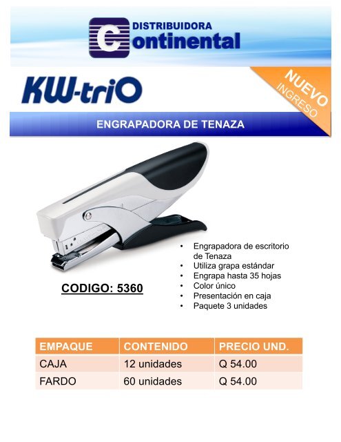 Catalogo GDC Oficina