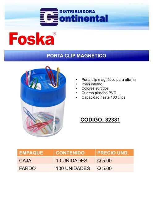 Catalogo GDC Oficina