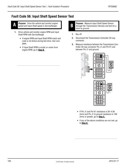 Eaton Ultrashift Plus Troubleshooting Guide