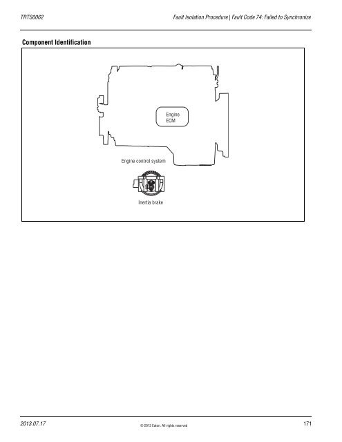 Fault Code 74: Failed to