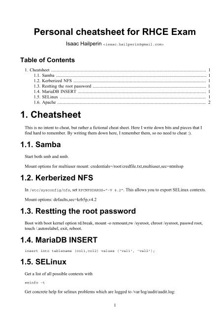 cheatsheet