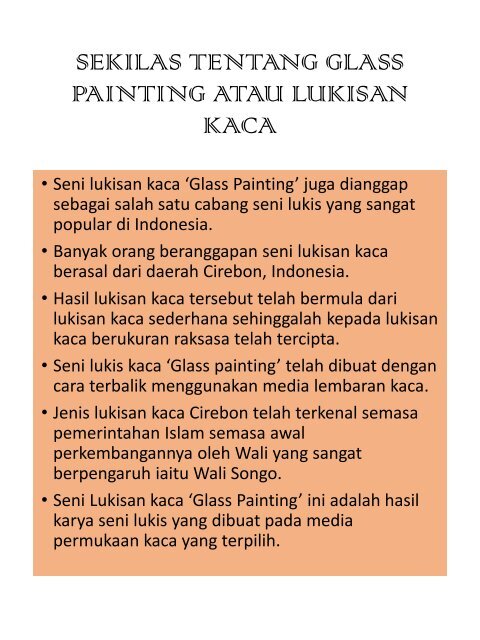 penulisan ilmiah buku glass painting