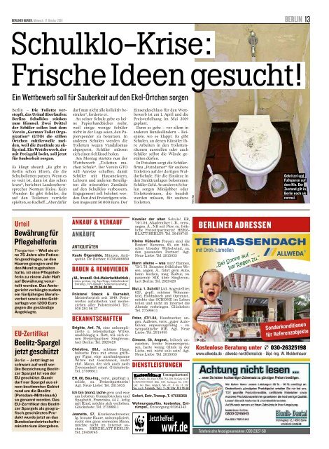 Berliner Kurier 17.10.2018