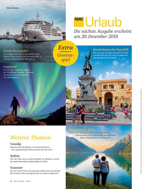 ADAC Urlaub Oktober-Ausgabe 2018_Nordrhein