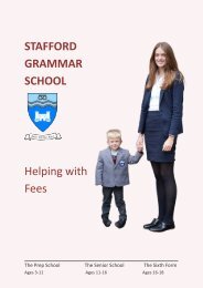 Helping with fees booklet