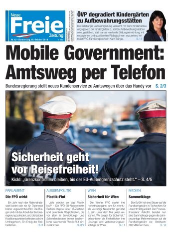 Mobile Government: Amtsweg per Telefon