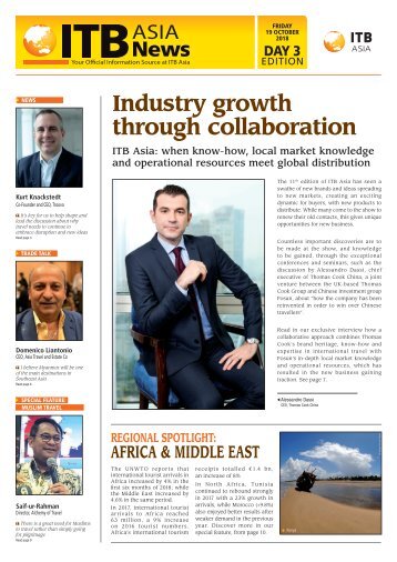 ITB Asia News 2018 - Day 3 Edition