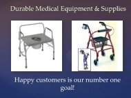 Durable Medical Equipment & Supplies | 8775639660 | chirosupply.com