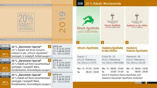 BAROMETER OLDENBURG | Limitierte Ausgabe 2019