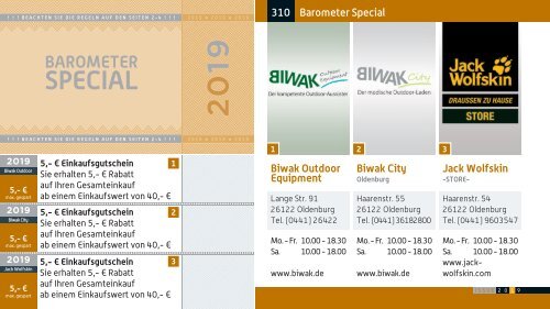 BAROMETER OLDENBURG | Limitierte Ausgabe 2019