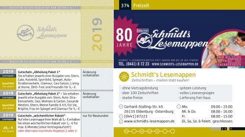 BAROMETER OLDENBURG | Limitierte Ausgabe 2019