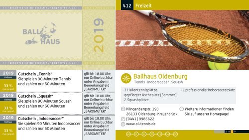 BAROMETER OLDENBURG | Limitierte Ausgabe 2019