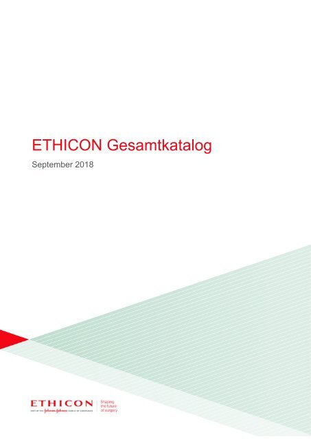 Ethicon Gesamtkatalog