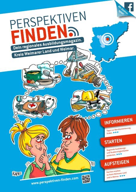 Lehrstellenbörse / Magazin Landkreis Weimarer Land und Weimar 2018 in Thüringen