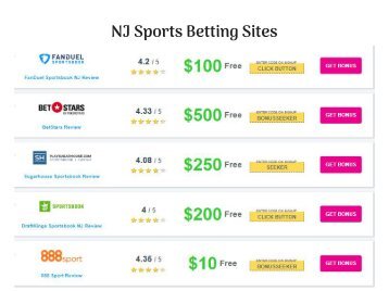 NJ Sports Betting Sites