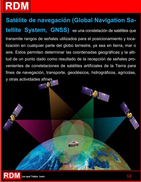 SATÉLITES ESPACIALES 