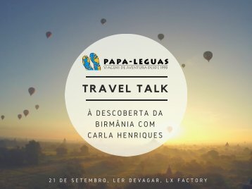 Travel Talk BIrmânia