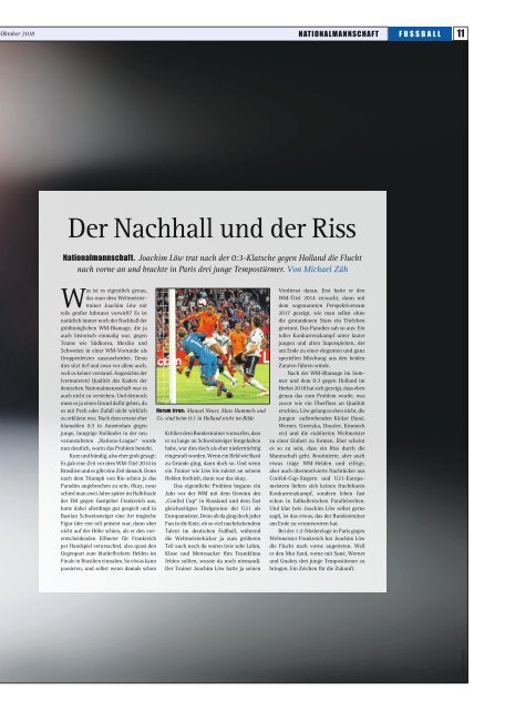 256. Ausgabe, ET 20.10.2018