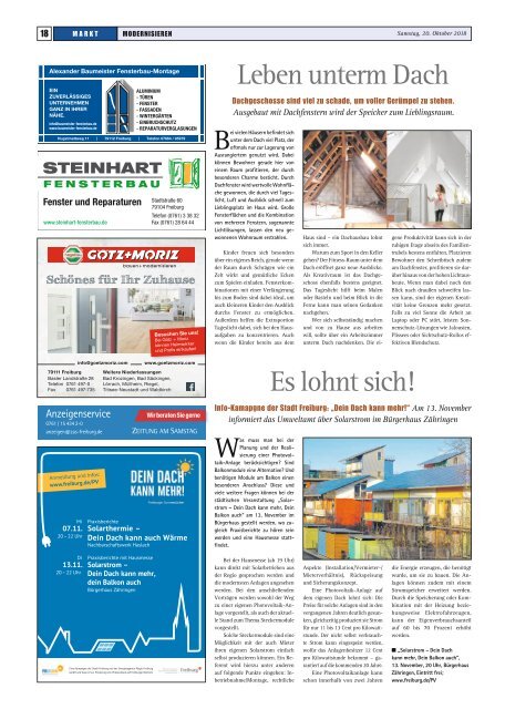 256. Ausgabe, ET 20.10.2018