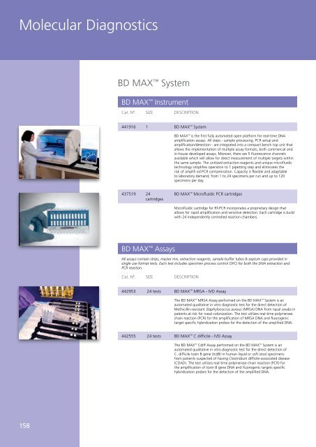 BD Diagnostics EN