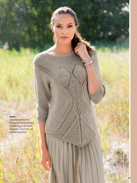 Musterpullis - Stricktrends Extra (SE040) Blick-ins-Heft