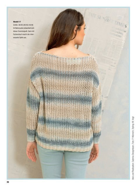 Musterpullis - Stricktrends Extra (SE040) Blick-ins-Heft