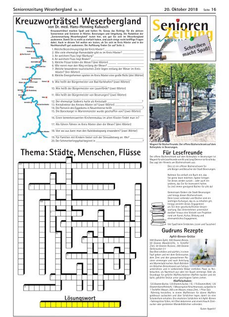 Höxter-Kurier 507 mit Seniorenzeitung