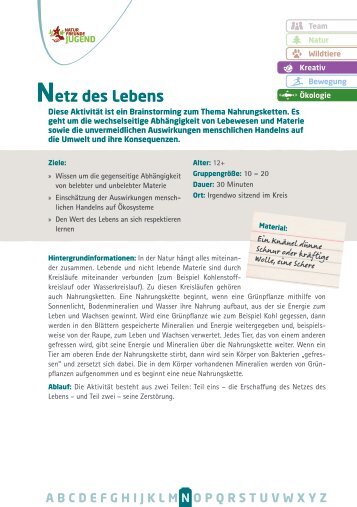 Netz des Lebens