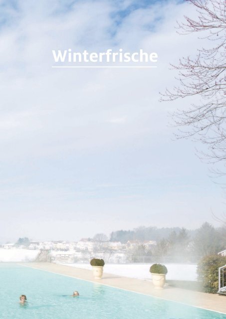 Winter im Steirerhof