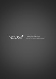 WildKat PR Proposal for London Music Masters (002)