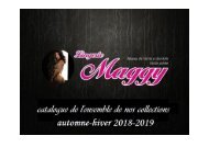 Lingerie Maggy catalogue automne-hiver 2018-2019