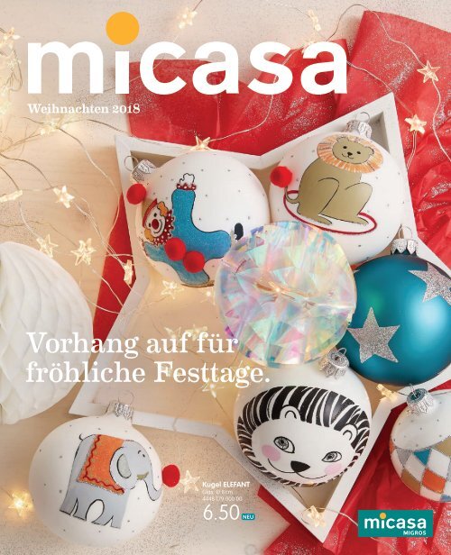 Micasa Weihnachtsflyer 2018
