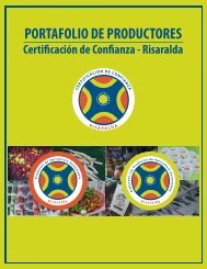 Potafolio Productores Certificación de Confianza Risaralda