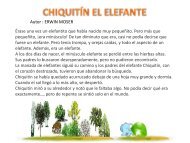 CHIQUITÍN EL ELEFANTE