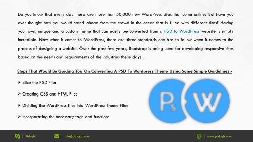 Top 4 Ways | Convert PSD File » WordPress Theme Using Bootstrap