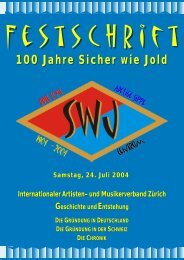 100 Jahre SwJ-Festschrift