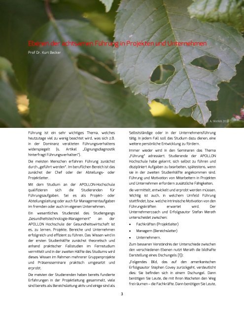 Sprungbrett_Ausgabe 2018_2_Das Netzwerkmagazin des APOLLON Alumni Network e.V.