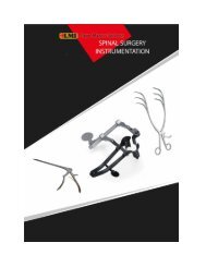 Spinal Surgical Instruments from Lapa Master Industry Sialkot